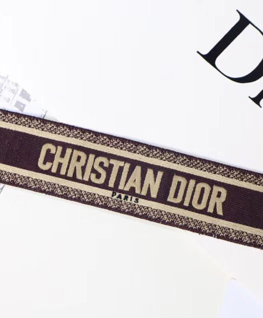 Christian Dior Wide shoulder strap Mauve